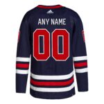 Winnipeg Jets adidas  Alternate 2021/22 Primegreen Authentic Custom Jersey - Navy