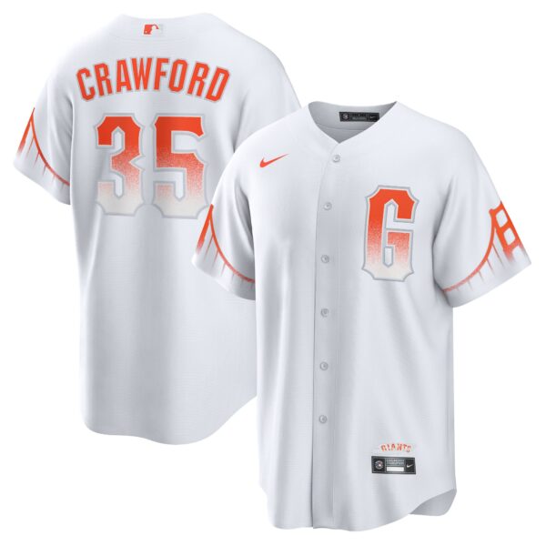 Brandon Crawford San Francisco Giants  City Connect Replica Player Jersey - White
