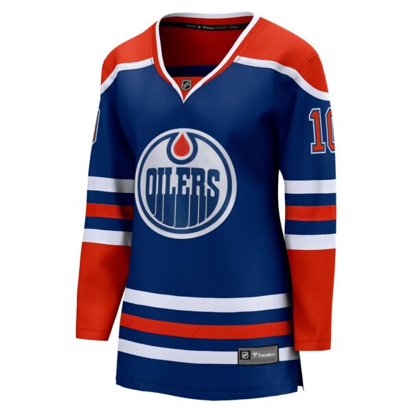 Derek Ryan Edmonton Oilers Fanatics Women's Home Breakaway Player Jersey - Royal