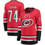 Jaccob Slavin Carolina Hurricanes Fanatics Women's Alternate Breakaway Player Jersey - Red