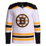 Boston Bruins adidas Men's Away Primegreen Authentic Jersey - White