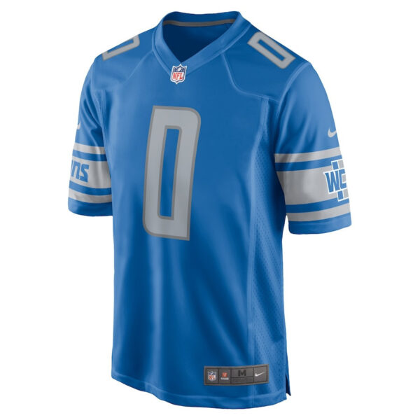 Marvin Jones Jr. 0 Detroit Lions Game Men Jersey - Blue