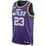 Lauri Markkanen Utah Jazz  Unisex 2023/24 Swingman Replica Jersey - Classic Edition - Purple