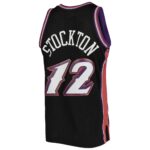 John Stockton Utah Jazz Mitchell & Ness 1998/99 Hardwood Classics Swingman Jersey - Black