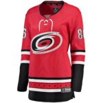Teuvo Teravainen Carolina Hurricanes Fanatics Women's Alternate Breakaway Player Jersey - Red