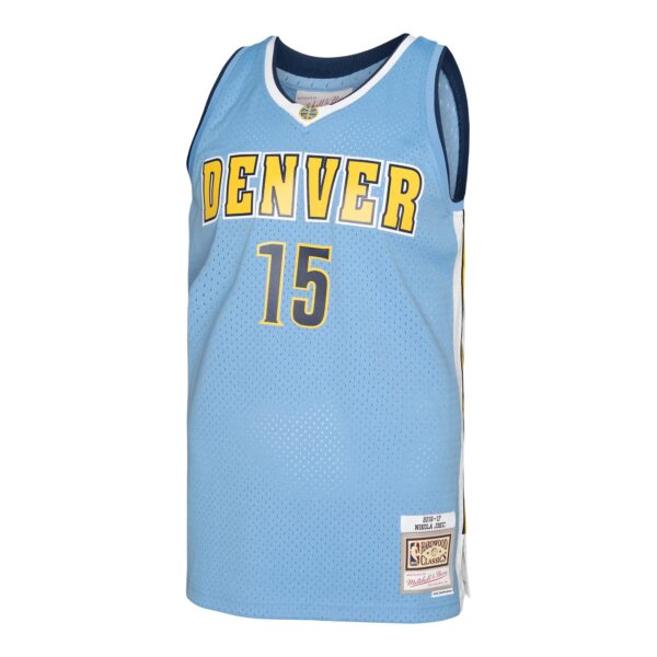 Nikola Jokic Denver Nuggets Mitchell & Ness 2016/17 Swingman Jersey - Light Blue