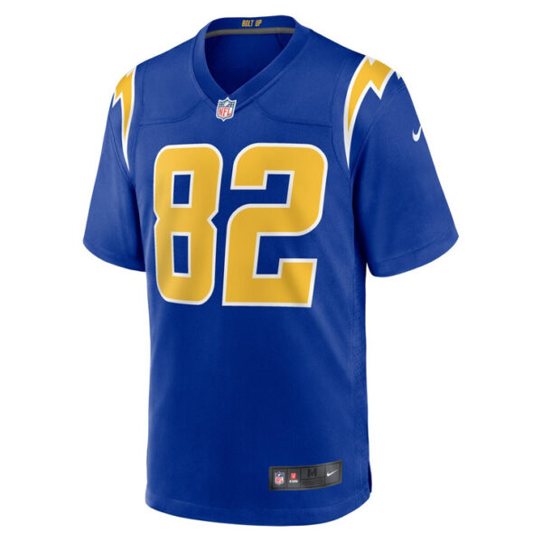 Brenden Rice Los Angeles Chargers 2024 2nd Alternate Game Player Jersey - Royal