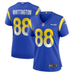 Jordan Whittington 88 Los Angeles Rams Game Women Jersey - Royal