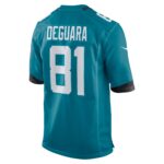 Josiah Deguara Jacksonville Jaguars  Team Game Jersey -  Teal