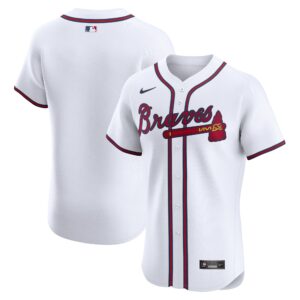 Atlanta Braves  Home Elite Jersey - White
