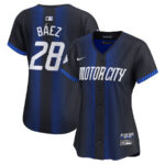 Javier Baez 28 Detroit Tigers 2024 City Connect Limited Women Jersey - Navy
