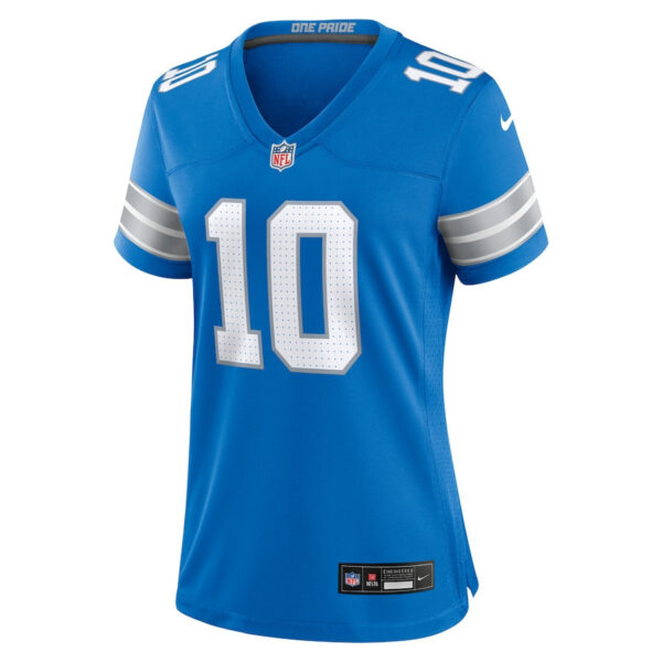 Tre'Quan Smith 10 Detroit Lions Women's Game Jersey - Blue