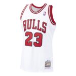 Michael Jordan Chicago Bulls Mitchell & Ness 1997/98 Hardwood Classics Authentic Jersey - White