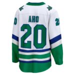 Sebastian Aho Carolina Hurricanes Fanatics Whalers Premier Breakaway Jersey - White