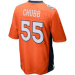 Bradley Chubb 55 Denver Broncos Men Game Jersey - Orange