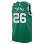 Xavier Tillman 26 Boston Celtics 2024 FINALS CHAMPIONS Jersey - Icon Edition - Kelly Green