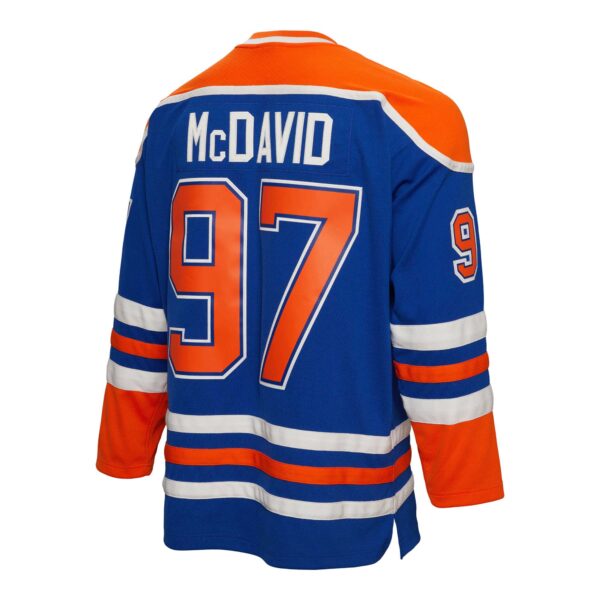 Connor McDavid Edmonton Oilers Mitchell & Ness  2015/16 Blue Line Player Jersey - Blue