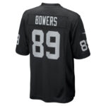 Brock Bowers Las Vegas Raiders 2024 First Round Pick Player Game Jersey - Black