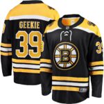 Morgan Geekie Boston Bruins Fanatics Home Breakaway Jersey - Black