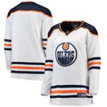 Edmonton Oilers Fanatics Women's Away Breakaway Jersey - White