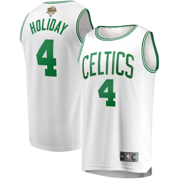 Jrue Holiday 4 Boston Celtics 2024 NBA Finals Fast Break Jersey - Association Edition - White
