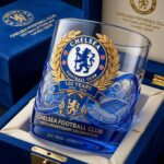 Chelsea Football Club 120th Anniversary Whisky Glass