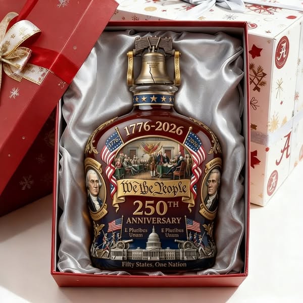 America 250th Anniversary Whiskey Bottle