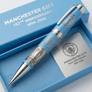Manchester City 132nd Anniversary Commemorative Pen (1894–2026)